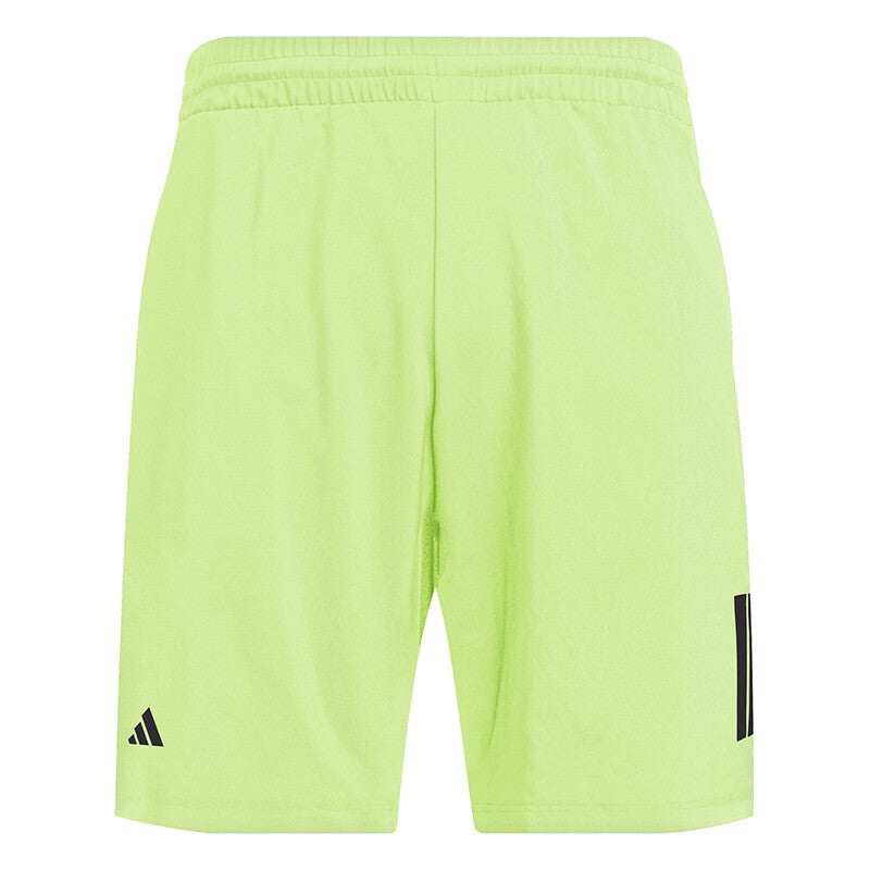 Adidas Boys' Club 3 Stripes Short Lucid Lemon