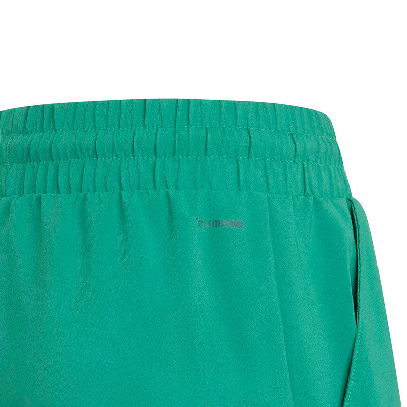 Adidas Boys’ Club 3 Stripes Short (semi Court Green)