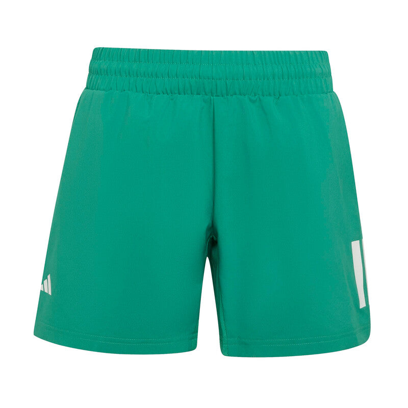 Adidas Boys’ Club 3 Stripes Short (semi Court Green)