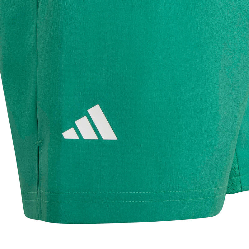 Adidas Boys’ Club 3 Stripes Short (semi Court Green)