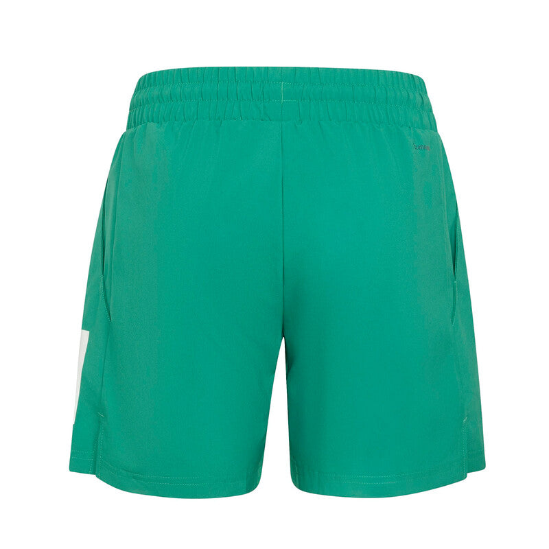 Adidas Boys’ Club 3 Stripes Short (semi Court Green)