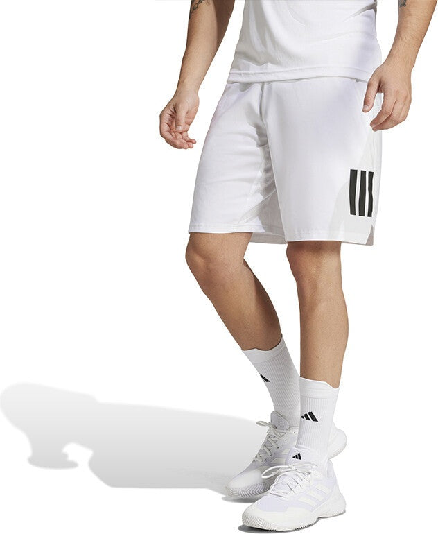 Adidas Club 3 Stripes 9’’ Short Men’s - White