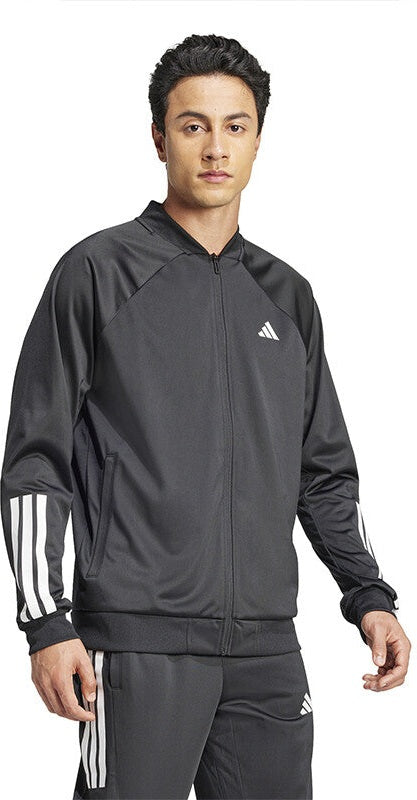 Adidas Club 3 Stripes Knit Jacket Men’s - Black