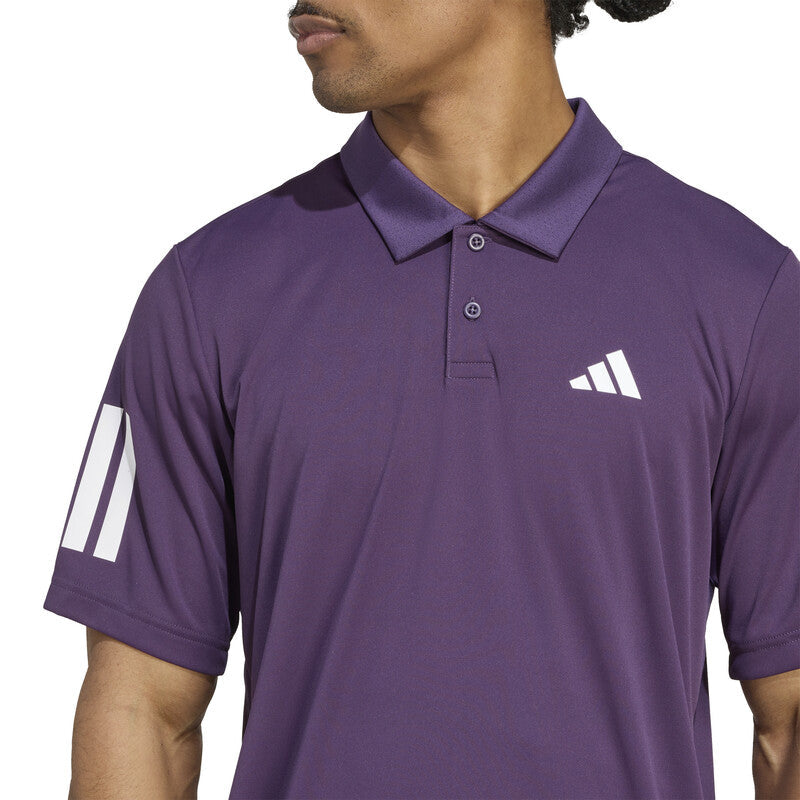 Adidas Club 3 Stripes Polo