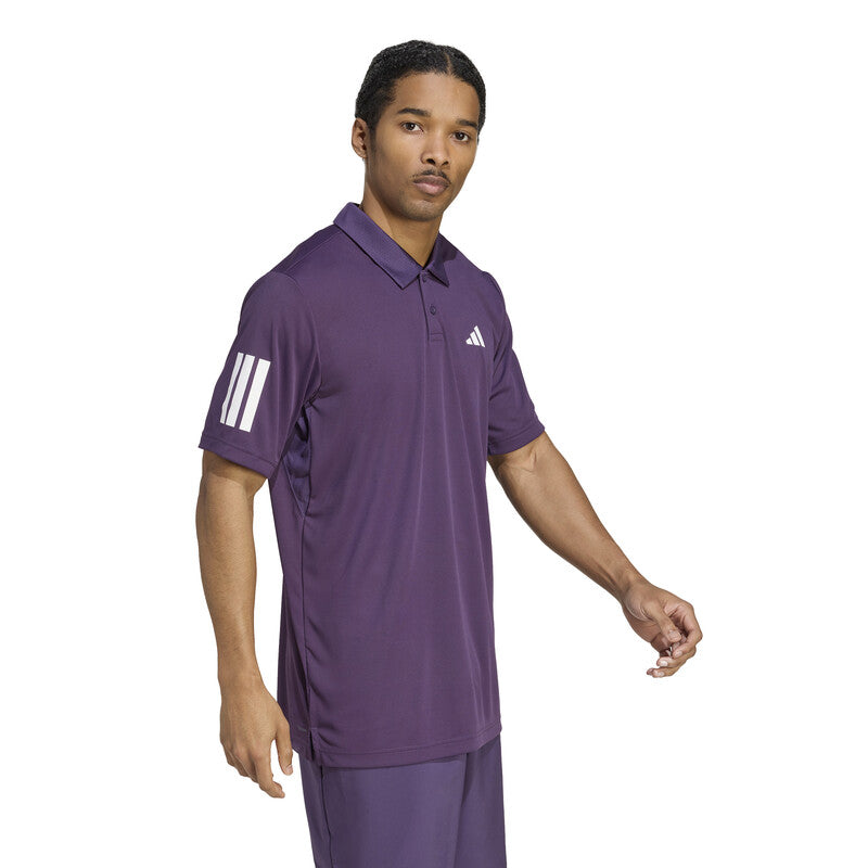 Adidas Club 3 Stripes Polo