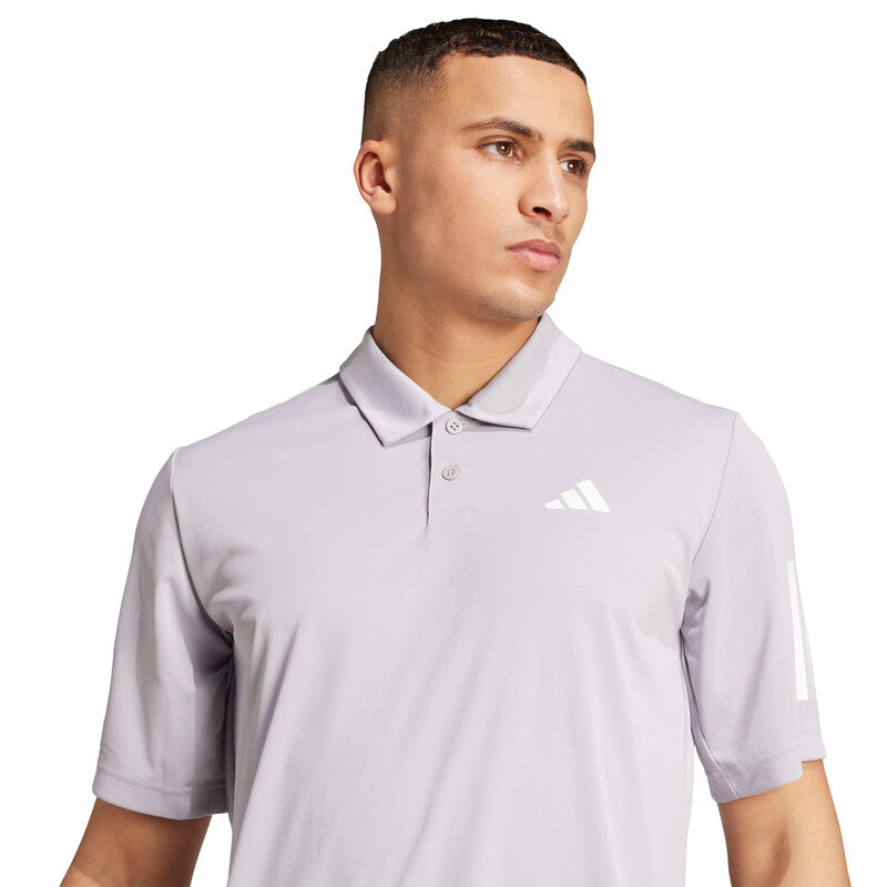Adidas Club 3 Stripes Polo