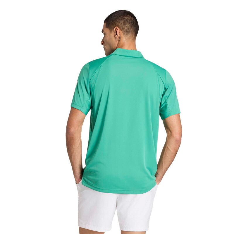 Adidas Club 3 Stripes Polo (m) (semi Court Green)