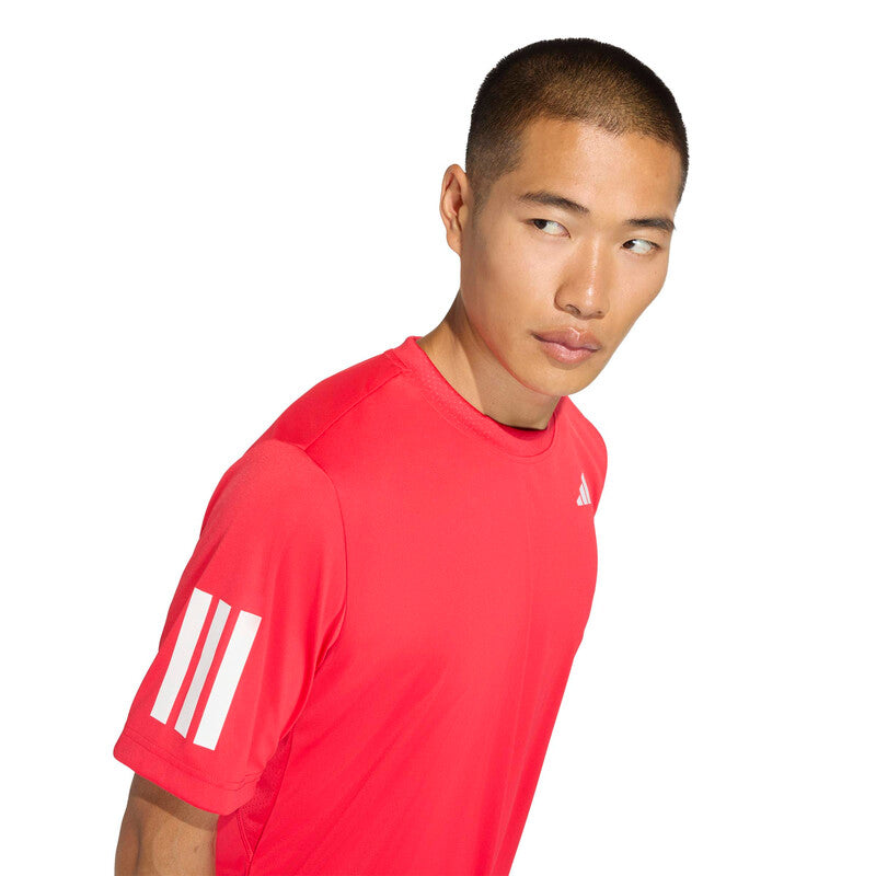 Adidas Club 3 Stripes Tee