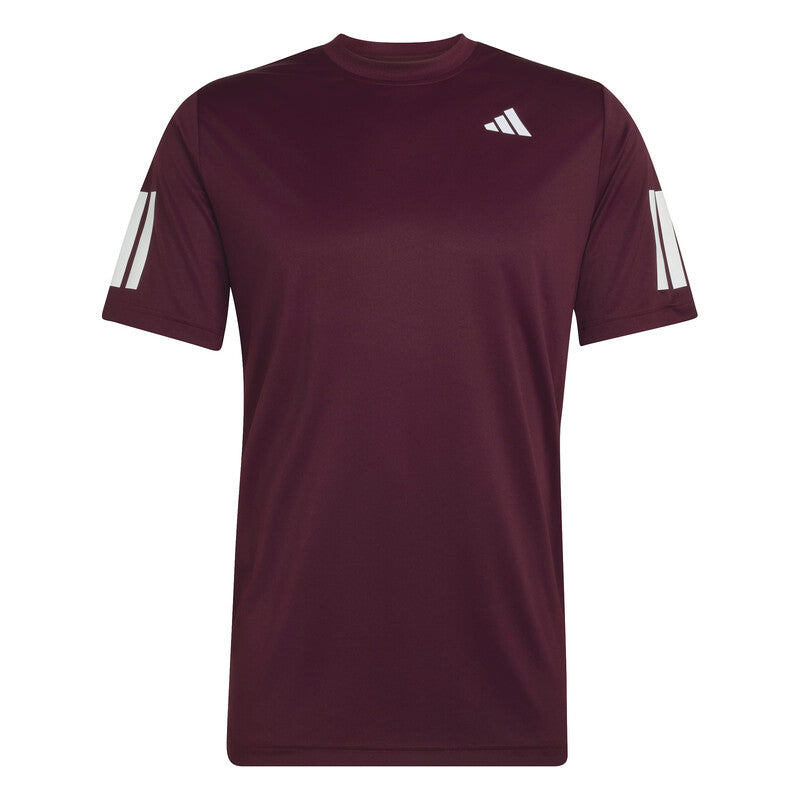 Adidas Club 3 Stripes Tee - Mar / s