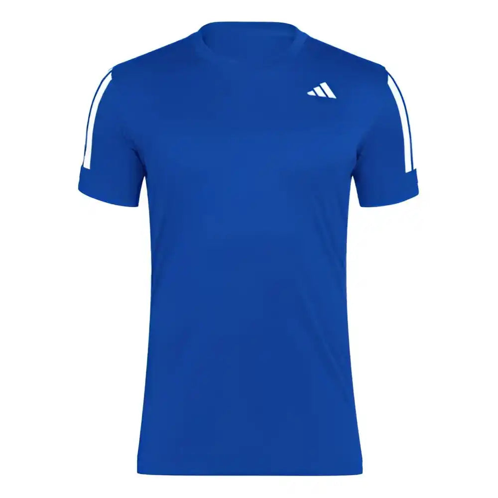 Adidas Club 3 Stripes Tee Men’s - Collegiate Royal
