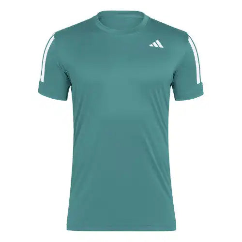 Adidas Club 3 Stripes Tee Men’s Powder Teal