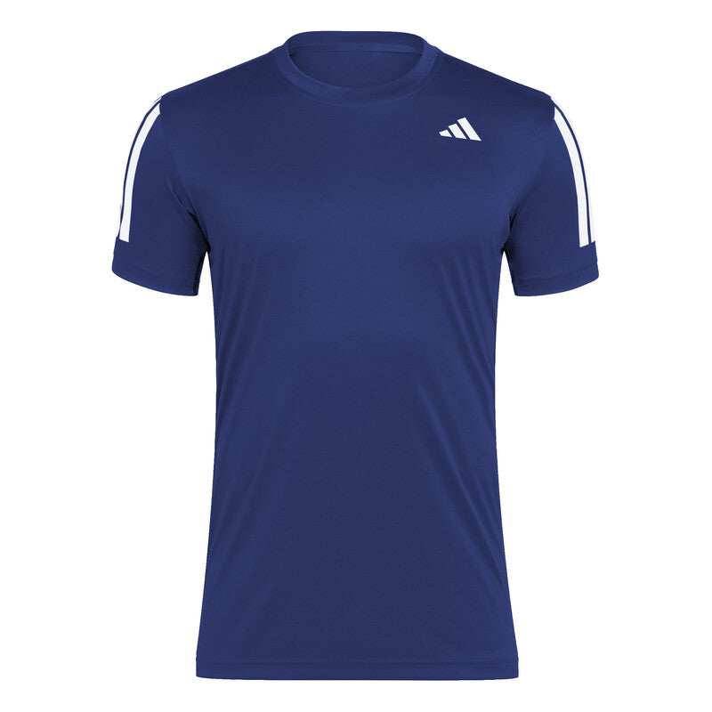 Adidas Club 3 Stripes Tee - Nvy / s
