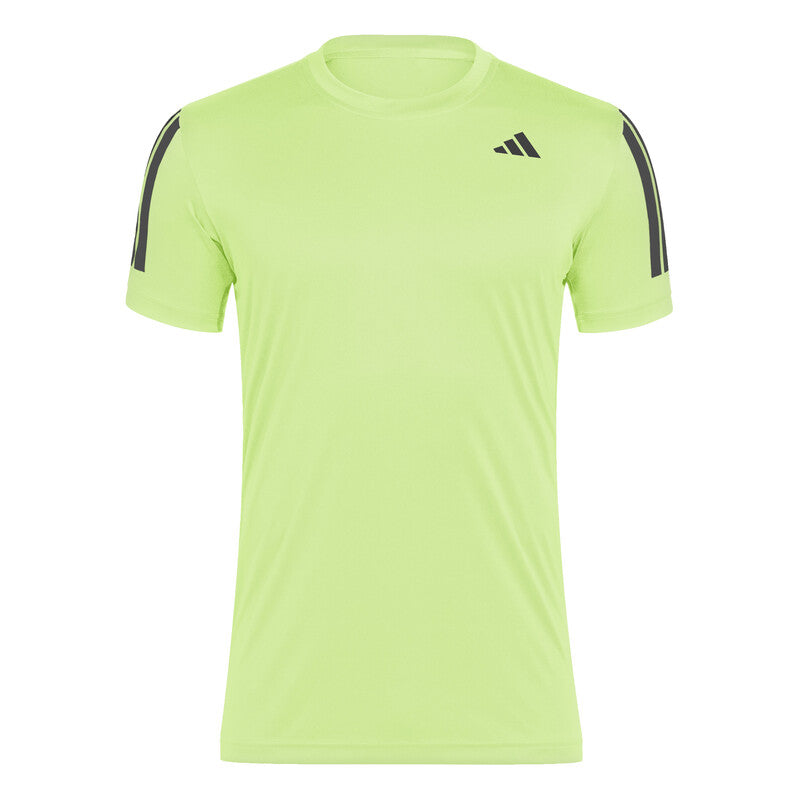 Adidas Club 3 Stripes Tee - Yel / s