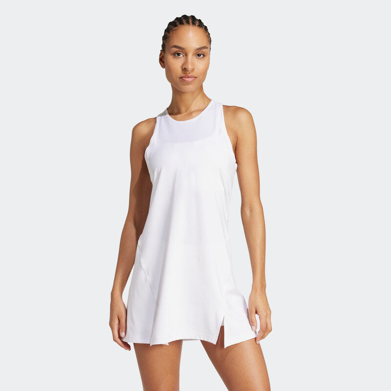 Adidas Club Dress (w) (pink) - Wht / Xs
