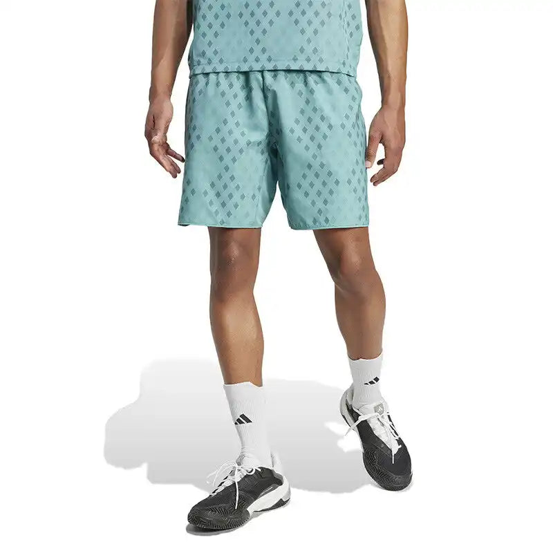 Adidas Club Graphic 7’’ Short Men’s Powder Teal Preloved