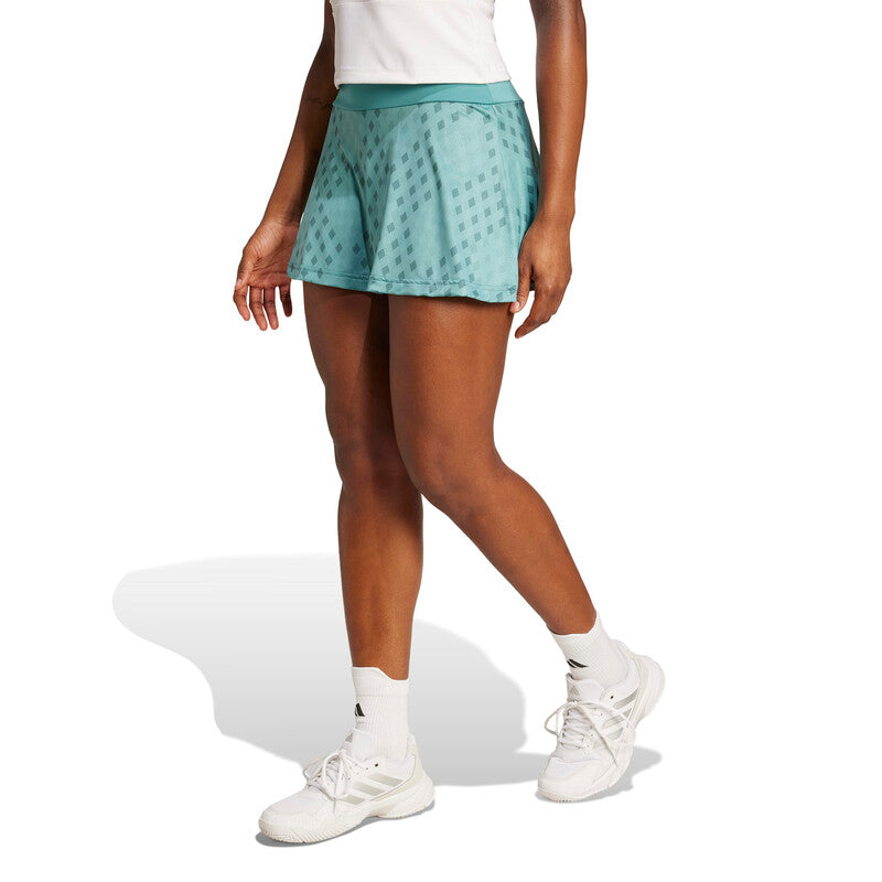 Adidas Club Graphic Skirt (w) - Tea / Xs