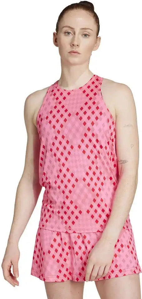 Adidas Club Graphic Tank Women’s Powder Teal Preloved
