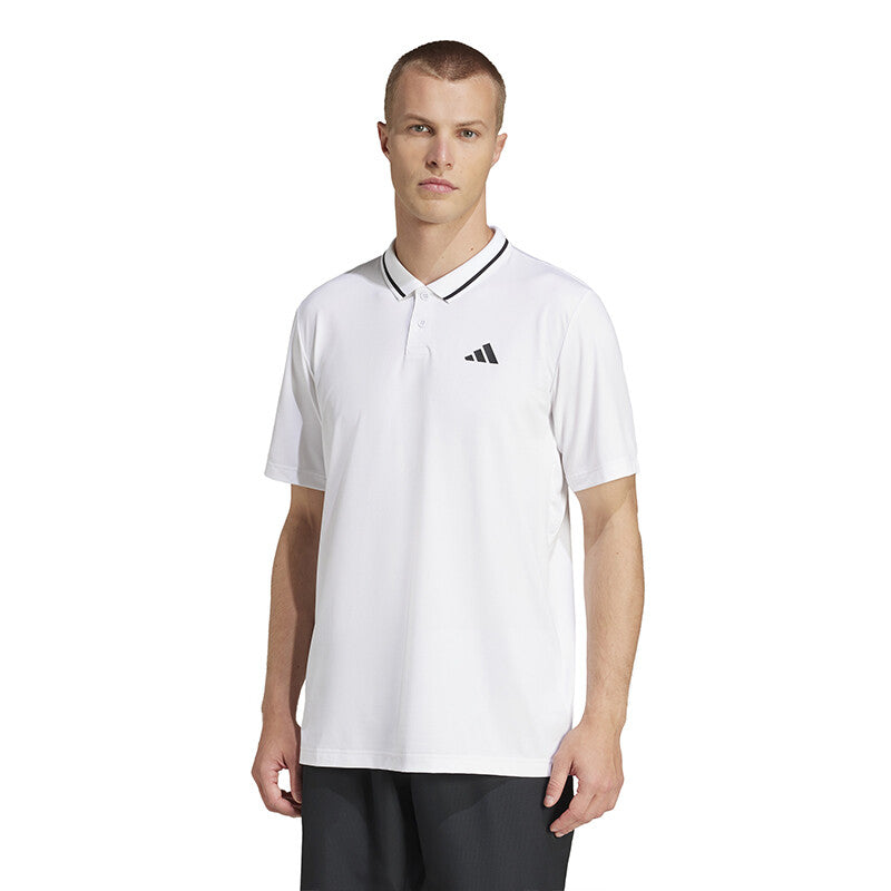 Adidas Club Pique Polo - Wht / s