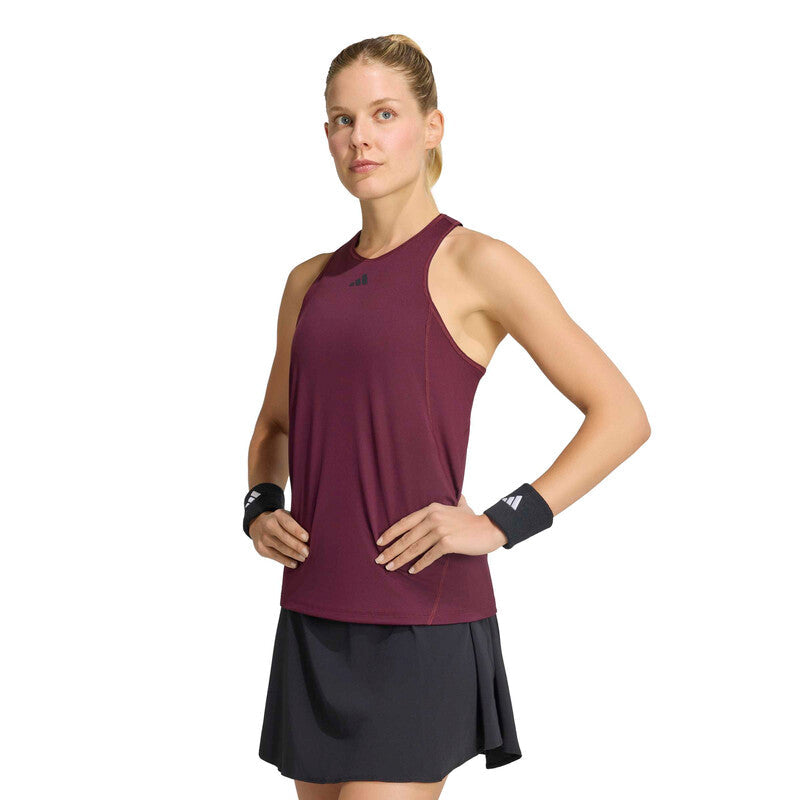 Adidas Club Tank (w) (pure Turbo) - Mar / Xs