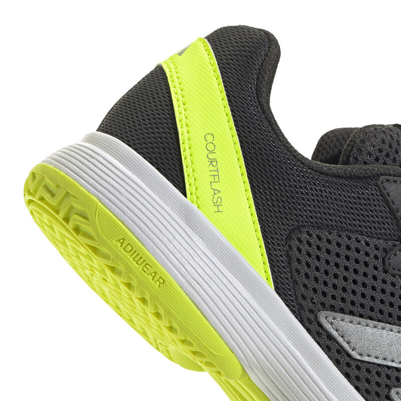 Adidas Courtflash k Kids’ (carbon/lucid Lemon)