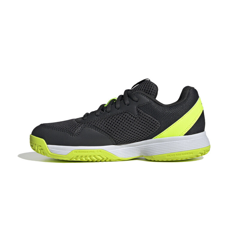 Adidas Courtflash k Kids’ (carbon/lucid Lemon)