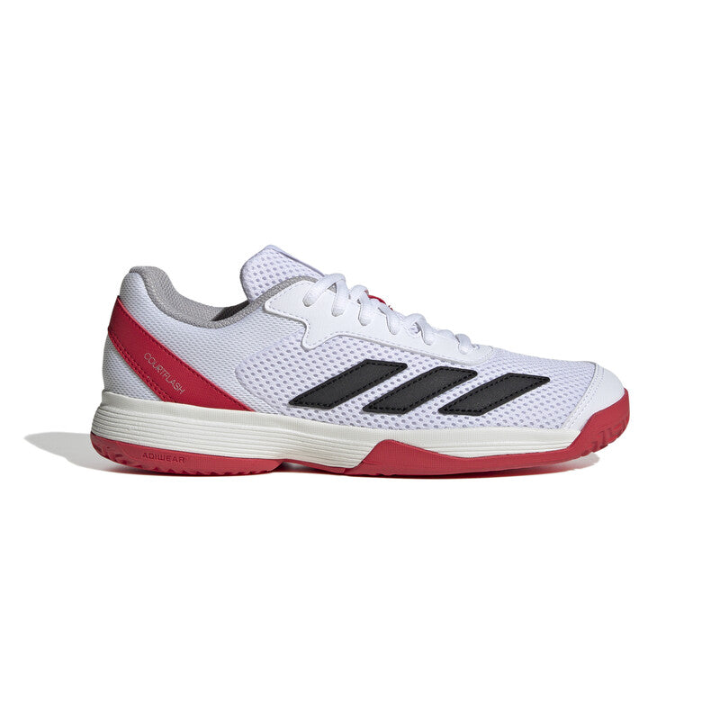 Adidas Courtflash k Kids’ (carbon/lucid Lemon) - Wh/rd / 1