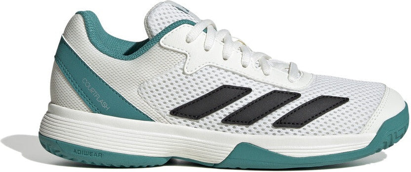 Adidas Courtflash k Kids’ - White Pure Teal Black