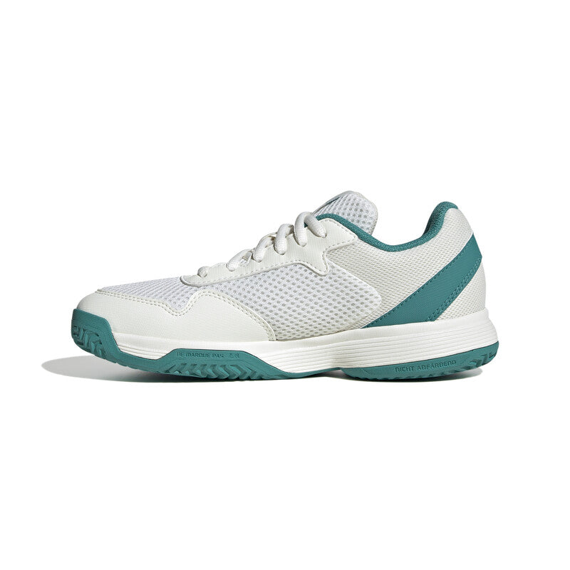 Adidas Courtflash k Kids’ (white/teal)