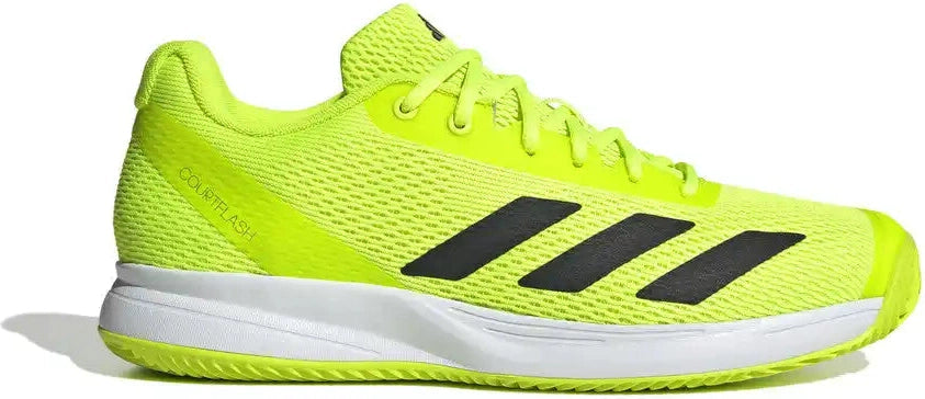 Adidas Courtflash Speed 2 Men’s Tennis Shoes - Lucid Lemon Black - 10