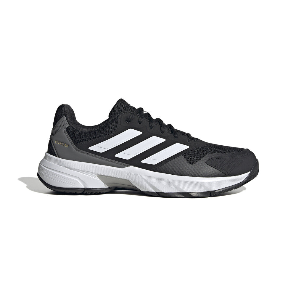 Adidas CourtJam Control 3 Men&#39;s Tennis Shoes - Black Gray