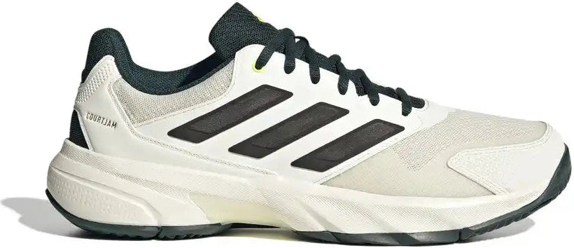 Adidas Courtjam Control 3 Men’s Tennis Shoes - off White Aurora Ivy