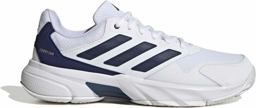 Adidas Courtjam Control 3 Men’s - White Dark Blue