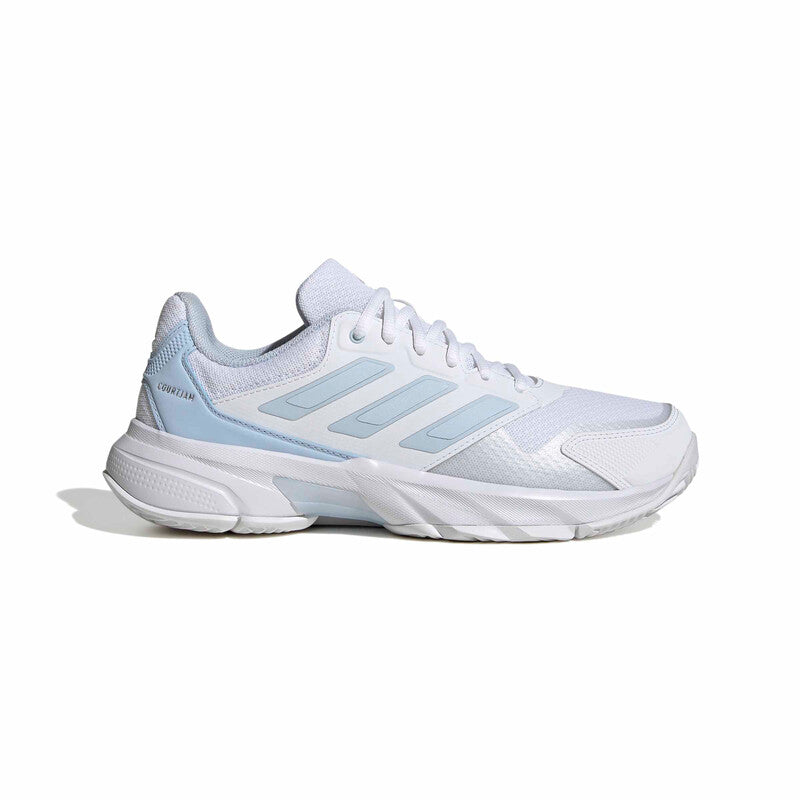 Adidas Courtjam Control 3 (w) (wonder Quartz) - Wh/bl / 6