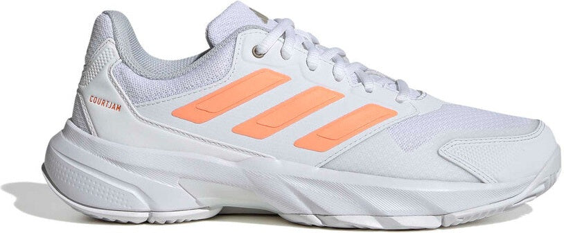 Adidas Courtjam Control 3 -women’s - White Beam Orange