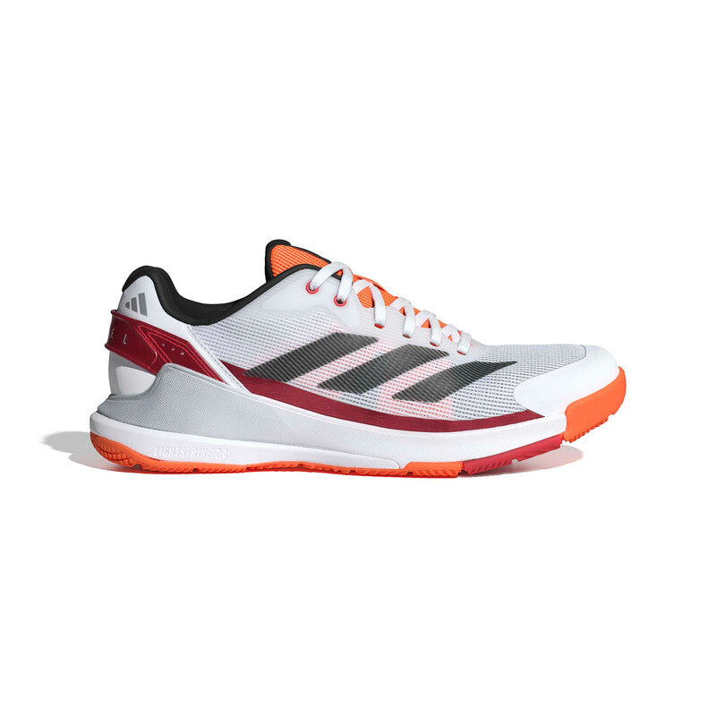 Adidas Crazyquick Ls Padel (m) (white/dark Blue) - Wh/or / 7.5