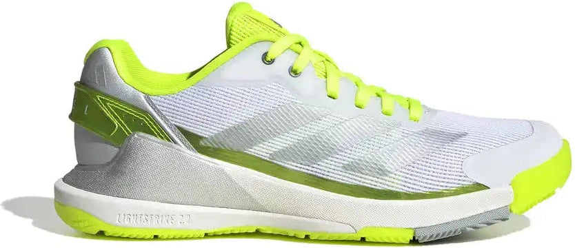 Adidas Crazyquick Ls Padel Women’s Shoes - Lucid Lemon Silver White