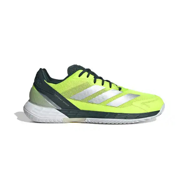 Adidas Defiant Speed 2 Men’s Tennis Shoes - Lucid Lemon Silver Aurora Ivy