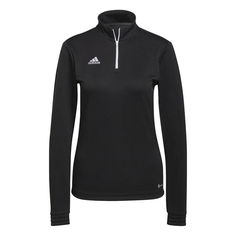 Adidas Entrada 22 1/2 Zip Training Top (w) - Blk / Xs