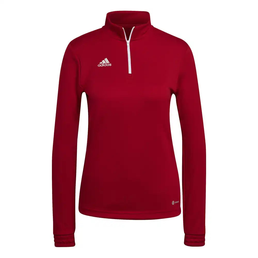 Adidas Entrada 22 1/2 Zip Training Top Women’s Red