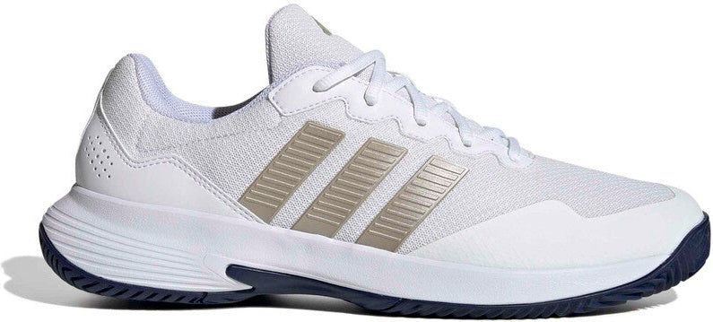 Adidas Gamecourt 2 Men’s - White Cyber Metallic Dark Blue