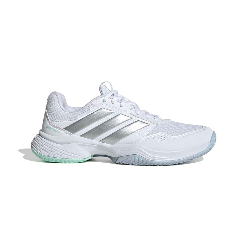 Adidas Gamecourt 3 (w) (black) - Wh/bl / 5.5