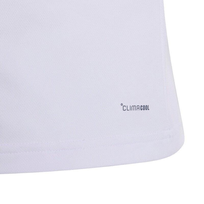 Adidas Girls’ Classics Tee (white/pink)