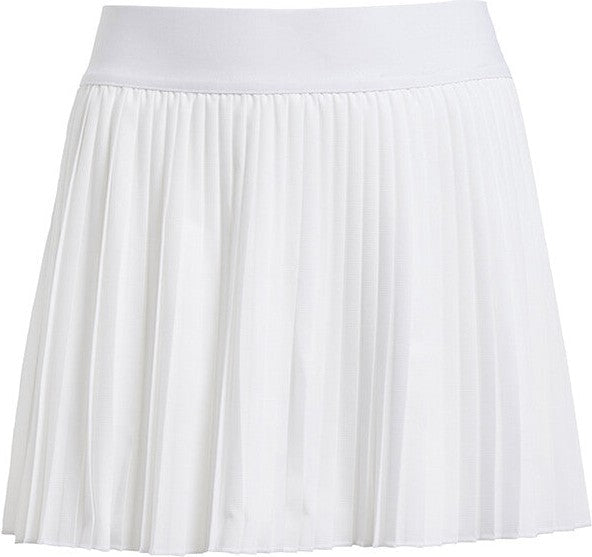 Adidas Girls’ Club Pleated Skirt - White