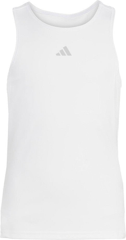 Adidas Girls’ Club Tank 2026 - White