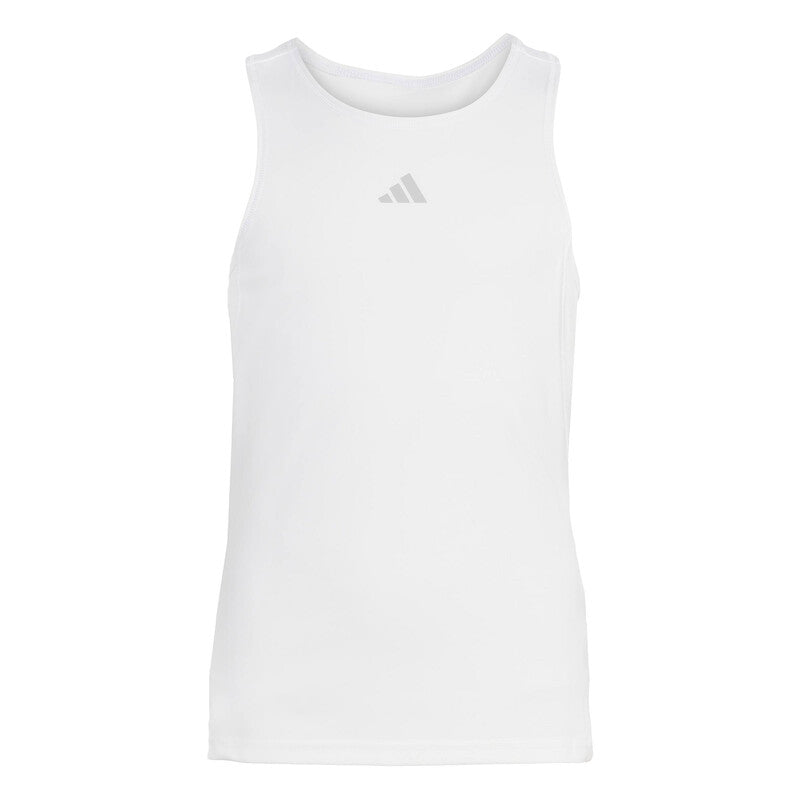 Adidas Girls’ Club Tank - Wht / Xs