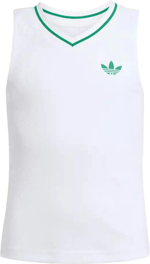 Adidas Girls’ Tank Pro White
