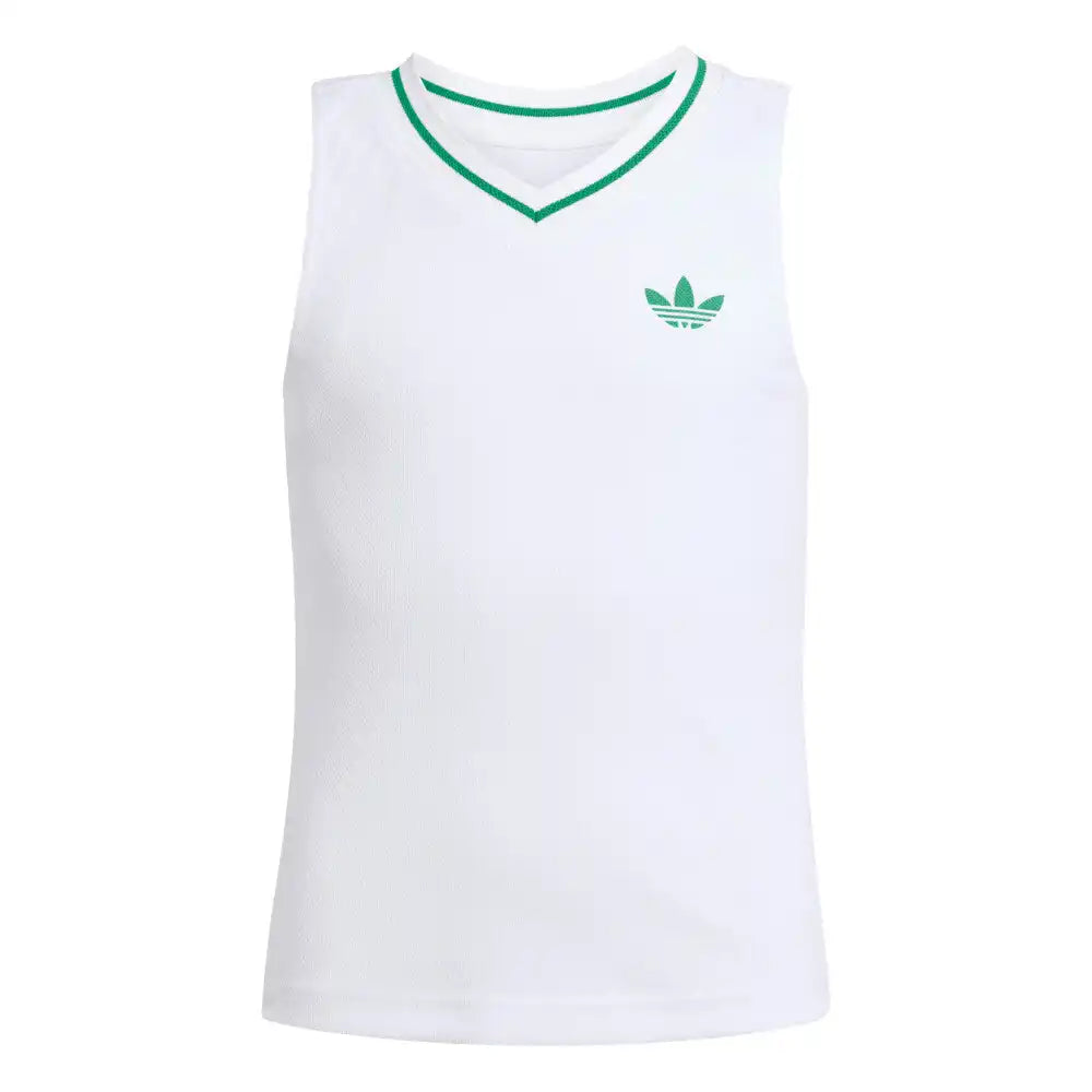 Adidas Girls’ Tank Pro White