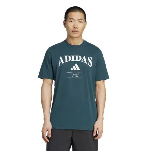Adidas Heritage Tennis Graphic Tee Men’s Aurora Ivy