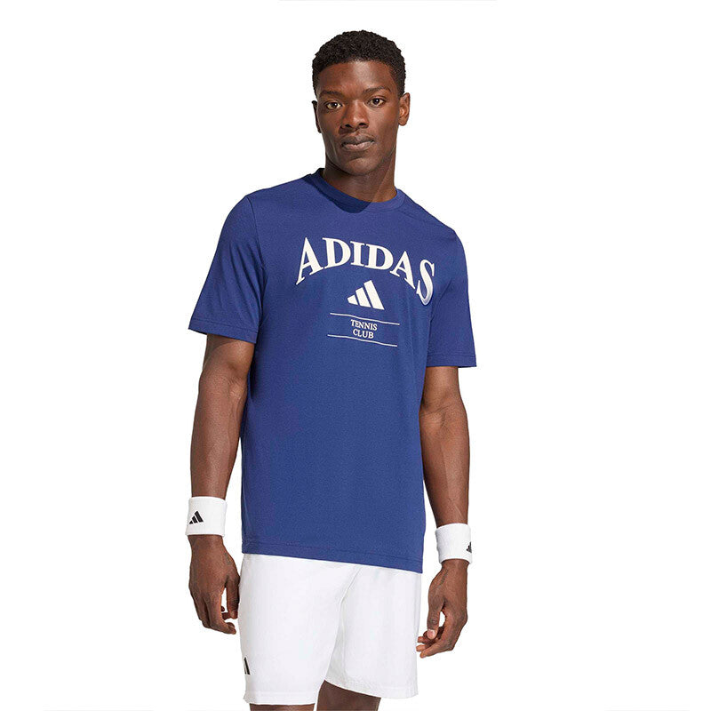 Adidas Heritage Tennis Graphic Tee - Nvy / s