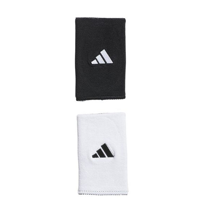 Adidas Interval Large Reversible 2.0 Wristbands (black/white) - Blk / Os